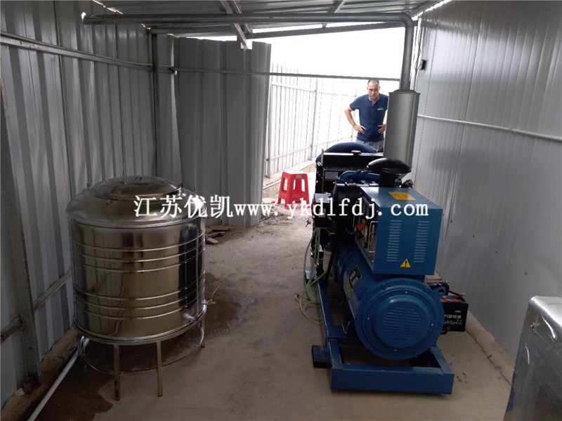 2020年7月2日，50KW玉柴發(fā)電機(jī)組交付廣西扶綏某養(yǎng)殖場使用