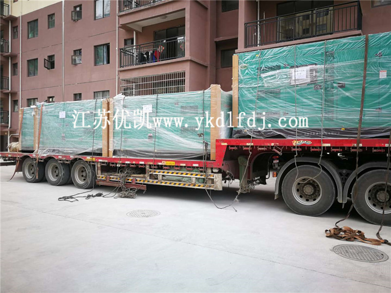 2020年7月18日，6臺(tái)玉柴靜音發(fā)電機(jī)組發(fā)往百色安置房使用