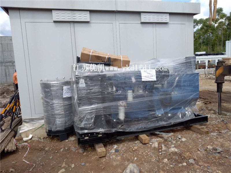 2020年9月18日，160KW玉柴發(fā)電機組交付廣西某風(fēng)電公司使用