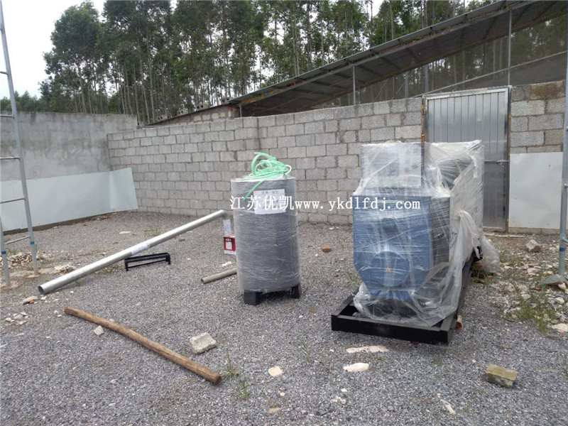 2020年9月19日，150KW 250KW 玉柴發(fā)電機組交付廣西某養(yǎng)豬場使用