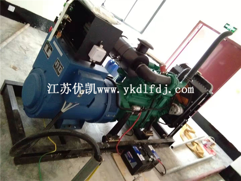 2021年1月7日，75KW濰柴發(fā)電機組1臺交付廣西南丹某燃氣公司使用