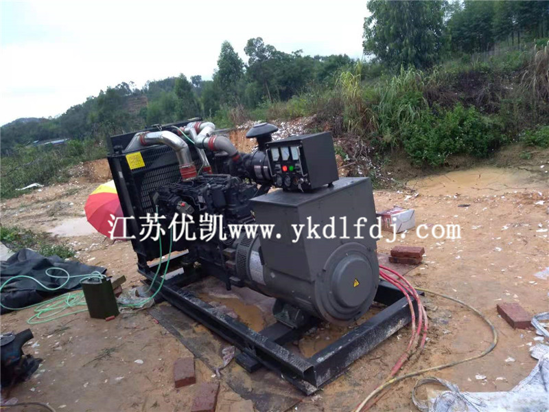 2021年7月31日，上柴股份150KW發(fā)電機(jī)組交付廣西某工廠使用