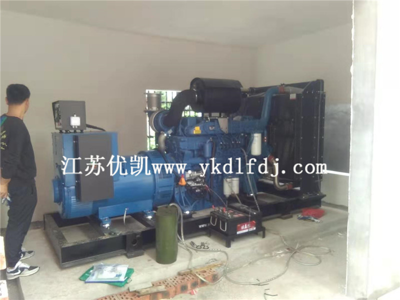2021年10月20日，玉柴500KW柴油發(fā)電機組交付廣西某車站使用