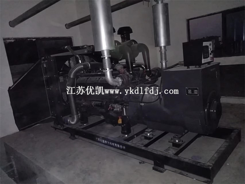 2022年4月27日，600KW上柴發(fā)電機組交付廣西欽州某工程使用