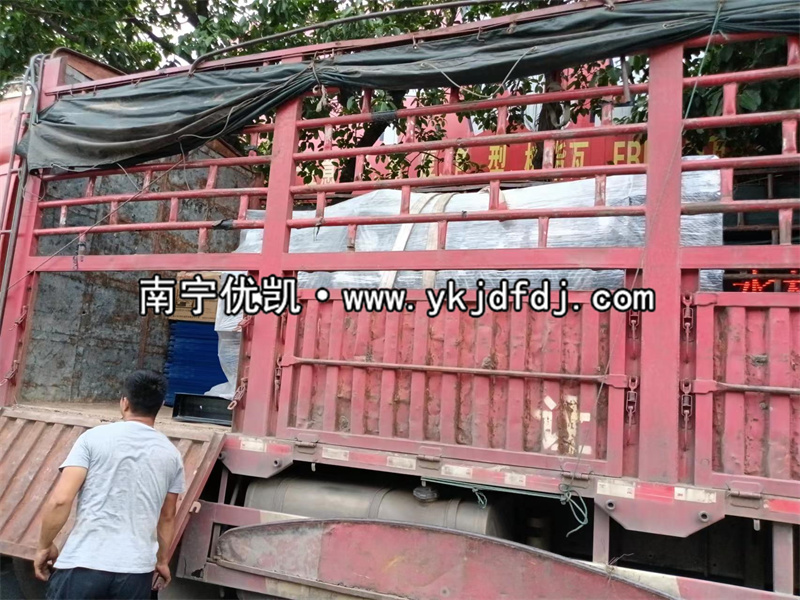 2022年6月9日，300KW玉柴發(fā)電機組出口非洲