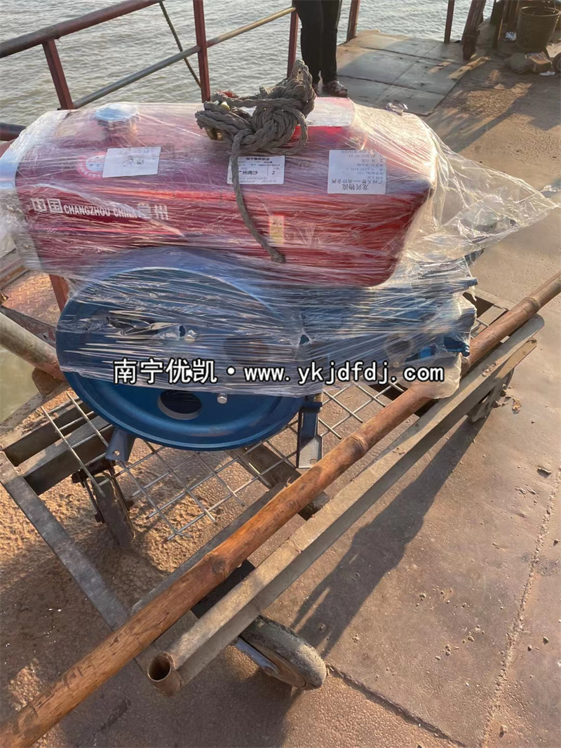 2022年7月27日，船用10KW單缸柴油發(fā)電機(jī)組發(fā)貨廣州南沙