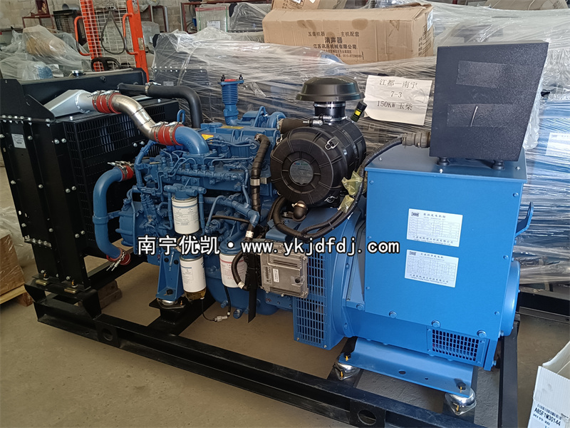 2022年10月11日，100KW玉柴國三柴油發(fā)電機(jī)組發(fā)貨崇左