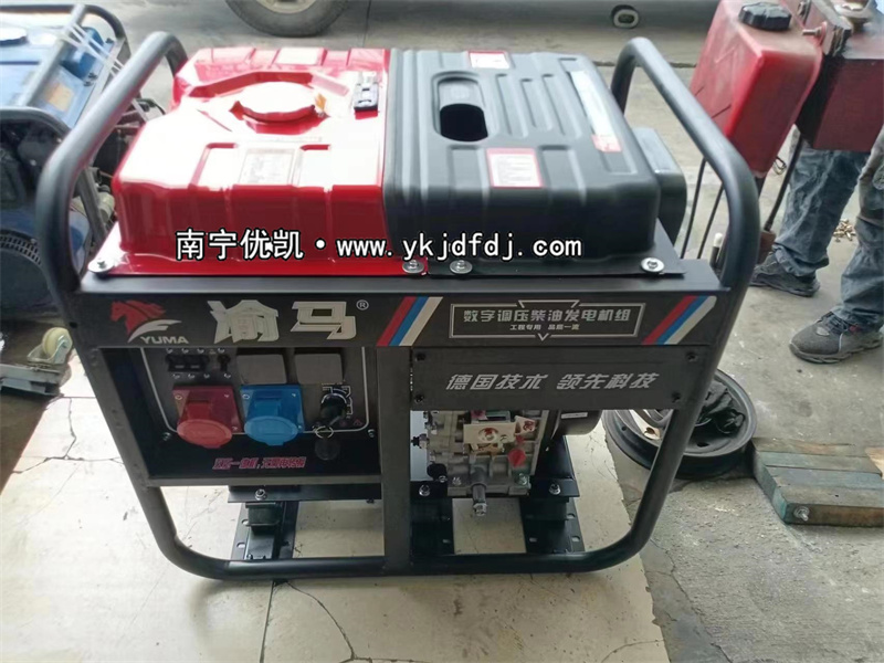 2023年7月7日，10kw柴油發(fā)電機組試機發(fā)貨