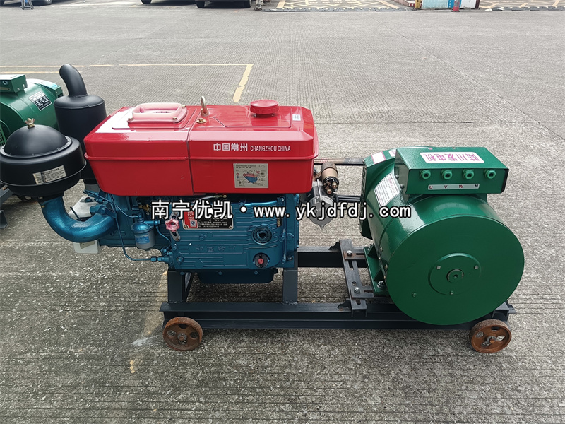 2024年6月7日，出一臺24KW單缸柴油發(fā)電機組