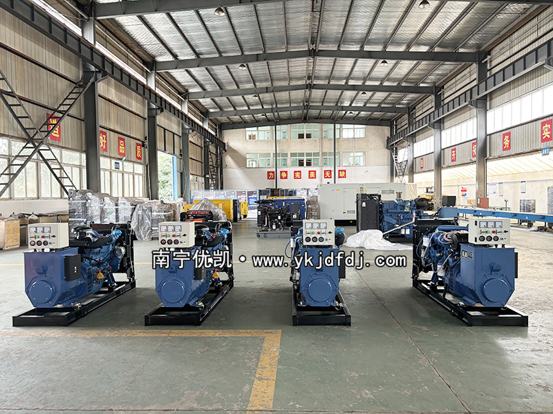 2024年7月20日，國外項目出口4臺50kw玉柴發(fā)電機組