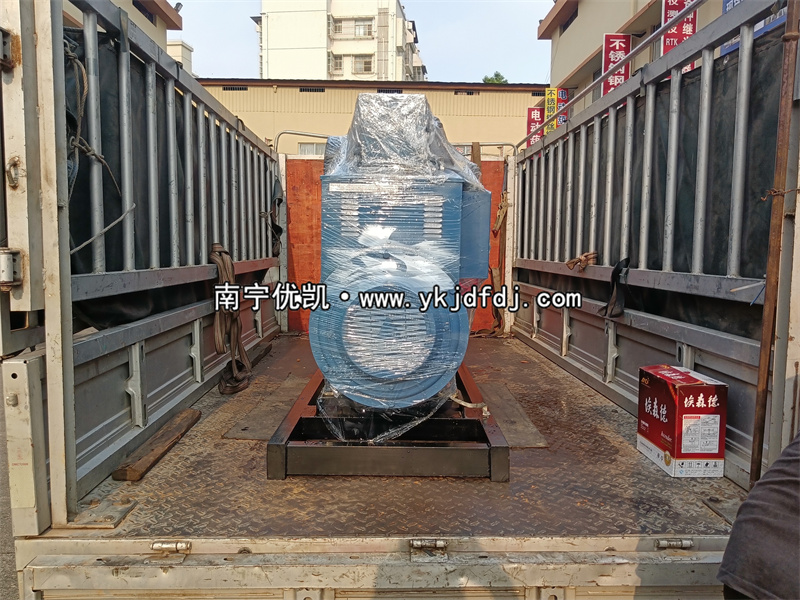 2025年8月3日，南寧隆安項(xiàng)目50KW柴油發(fā)電機(jī)組裝車發(fā)貨