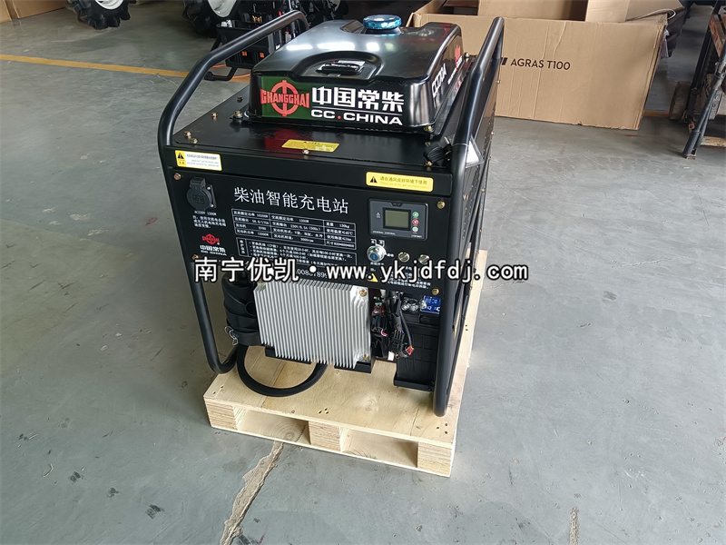 2025年9月6日，客戶自提無(wú)人機(jī)充電發(fā)電機(jī) 常柴12kw柴油發(fā)電機(jī)組